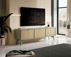 TV-Meubel groen Scandinavisch 158x38x52 cm, Nieuw, 150 tot 200 cm, Overige materialen, 25 tot 50 cm