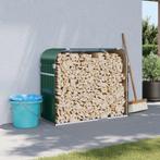 vidaXL Haardhoutopslag 120x45x100 cm gegalvaniseerd staal, Tuin en Terras, Verzenden