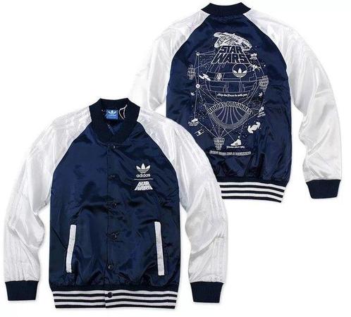 Star Wars - Adidas - Satin Empire Jacket - Size XL, Verzamelen, Film en Tv