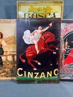 Cinzano, Strega, Fernet Branca, Bosca - Lotto insegne