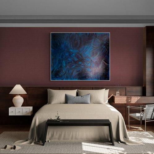 Sonia J. - Emerald Lush - XXL, Antiek en Kunst, Kunst | Schilderijen | Modern