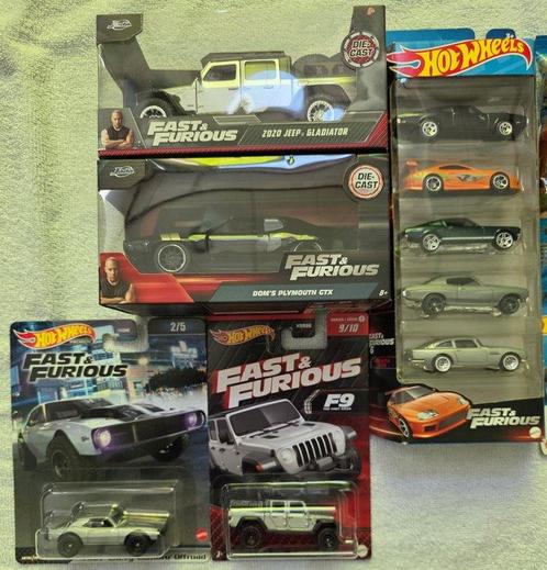 Hot Wheels, Jada Toys 1:64 - Modelauto (15) - Fast & Furious, Hobby en Vrije tijd, Modelauto's | 1:5 tot 1:12