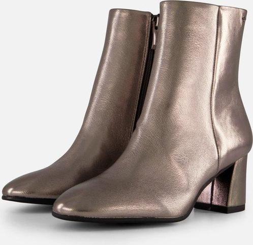 Tamaris Enkellaarsjes zilver Textiel - Dames - Maat 39, Kleding | Dames, Schoenen, Nieuw, Verzenden