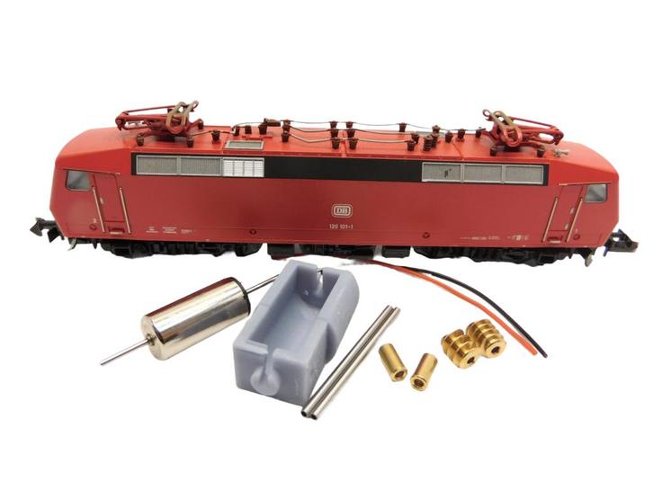 micromotor NM053C motor ombouwset voor Minitrix  BR 120, Hobby en Vrije tijd, Modeltreinen | N-Spoor, Gelijkstroom, Overige typen