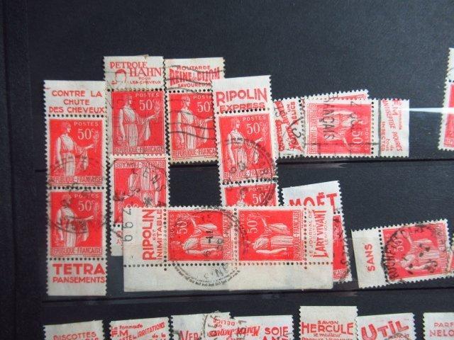 Frankrijk - reclame, postzegelverzameling, Postzegels en Munten, Postzegels | Europa | Frankrijk