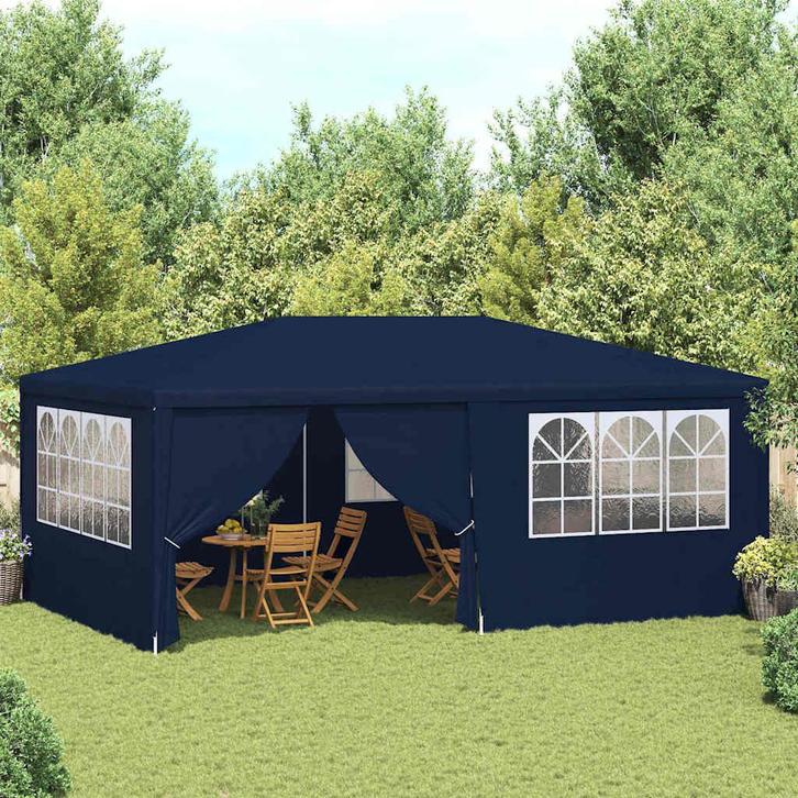 vidaXL Partytent met zijwanden professioneel 90 g/m² 4x6 m, Tuin en Terras, Partytenten, Nieuw, Verzenden