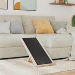 vidaXL Hondenloopplank 70x35 cm massief vurenhout grijs, Dieren en Toebehoren, Verzenden, Nieuw