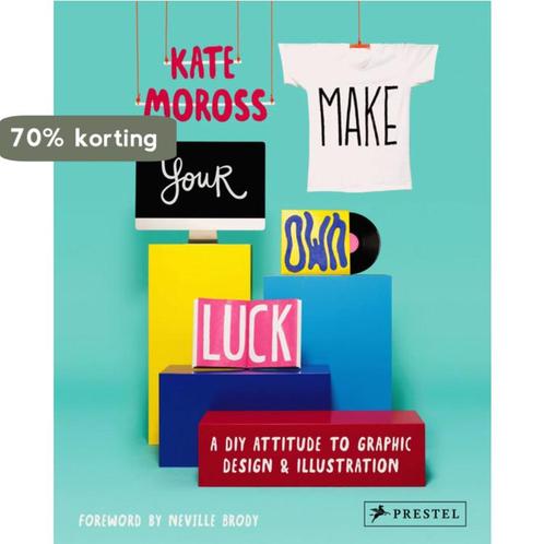 Make Your Own Luck 9783791349107 Kate Moross, Boeken, Overige Boeken, Zo goed als nieuw, Verzenden