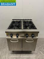 RVS Alpeninox 4 pits gasfornuis GAS Horeca, Ophalen of Verzenden, Nieuw in verpakking