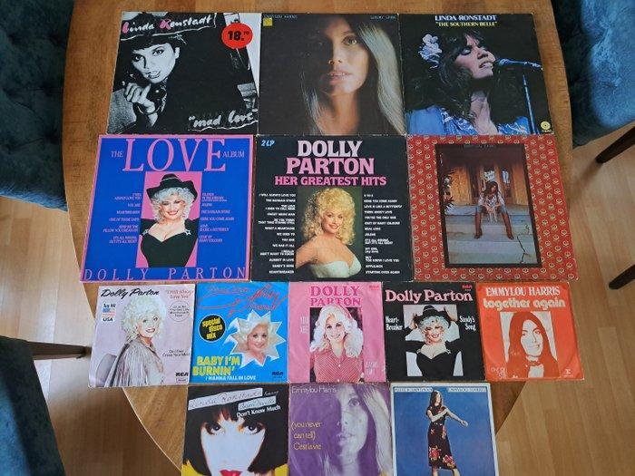 EmmyLou Harris, Linda Ronstadt, Dolly Parton - Diverse, Cd's en Dvd's, Vinyl Singles