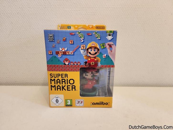 Nintendo Wii U - Super Mario Maker - Big Box - Amiibo - EUR, Games en Spelcomputers, Games | Nintendo Wii U, Gebruikt, Verzenden