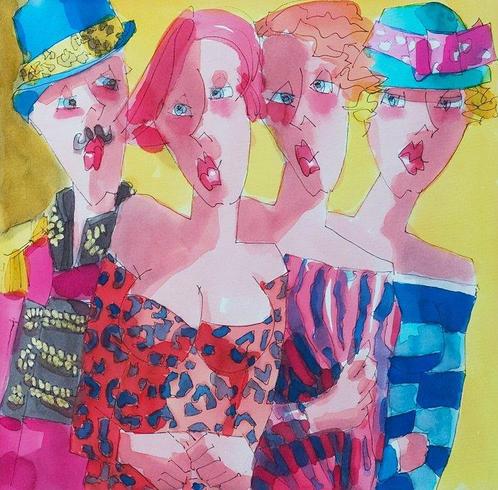 Lucio Diodati (1955) - Mi fai impazzire, Antiek en Kunst, Kunst | Schilderijen | Modern