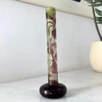 Emile Gallé - Vase - Soliflore - Verre, Antiek en Kunst