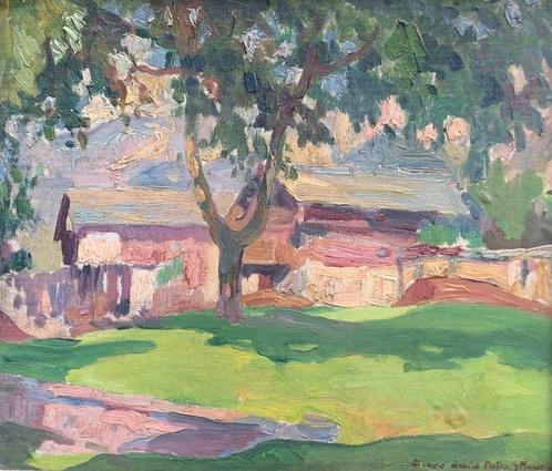 Giuseppe Mascarini (1877-1954) - Val Bregagna, Antiek en Kunst, Kunst | Schilderijen | Klassiek