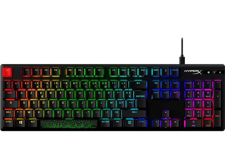 Hyperx - Gaming toetsenbord - Azerty - Zwart, Computers en Software, Toetsenborden, Bedraad, Azerty, Nieuw, Verzenden