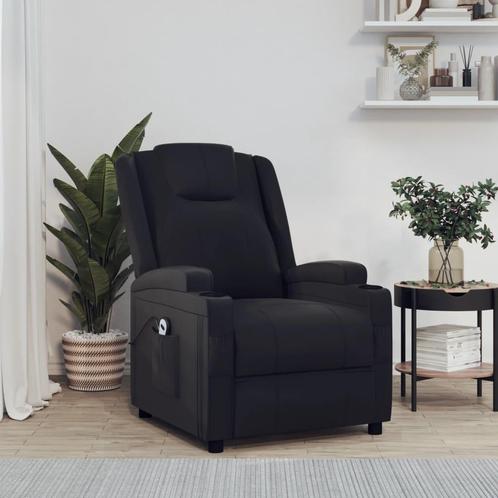 vidaXL Sta-op-stoel kunstleer zwart, Huis en Inrichting, Fauteuils, Nieuw, Verzenden