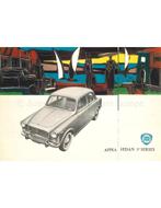 1962 LANCIA APPIA SEDAN BROCHURE ENGELS, Nieuw