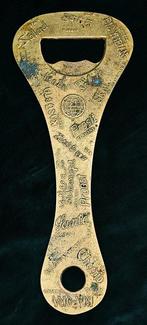 Flessenopener - Messing - Verzameling openers