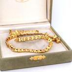 Halsketting - 18 karaat Geel goud, Handtassen en Accessoires, Kettingen, Nieuw