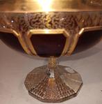 Beker op een voet - 24 kt goud - Arnstadt Kristall Mozart, Antiek en Kunst