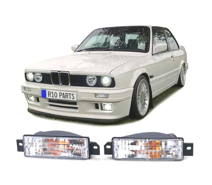 CLIGNOTANTS AVANT BMW E30 87-93 FOND CHROMÉ, Auto-onderdelen, Verlichting, Verzenden