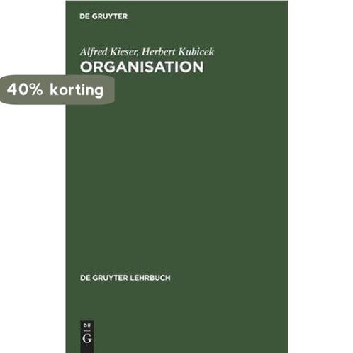 De Gruyter Lehrbuch- Organisation 9783110096415, Boeken, Taal | Duits, Gelezen, Verzenden