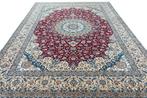 Nain - Zeer fijn Perzisch tapijt met zijde en gesigneerd -