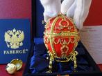 Figuur - House of Faberge - Imperial Egg - Fabergé style -, Antiquités & Art, Curiosités & Brocante