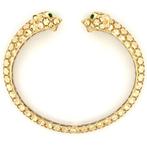 Handmade - Bracelet - Pantera - 12.1 g - 18 carats Or blanc,