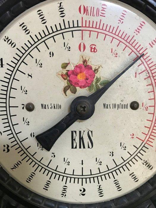 Balans of weegschaal - IJzer - Unieke 1-szalkowe weegschaal, Antiek en Kunst, Antiek | Wandborden en Tegels