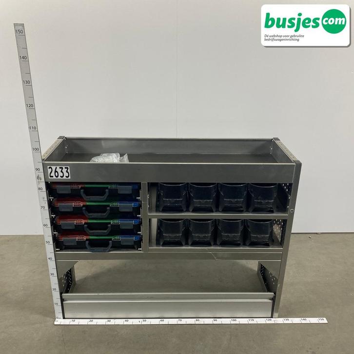 Aluca bedrijfswageninrichting 1255x420x950mm (2633), Auto-onderdelen, Overige Auto-onderdelen, Gebruikt, Verzenden
