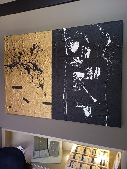 Omar Agrebi - • Scheletri • (XL- Unique work ), Antiek en Kunst, Kunst | Schilderijen | Modern