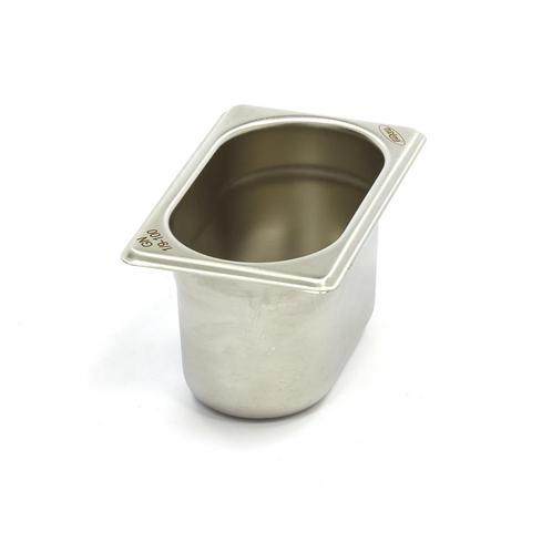 Gastronorm Bak - 1/9 GN - 10 cm Diep - RVS, Zakelijke goederen, Horeca | Keukenapparatuur, Nieuw in verpakking, Transport en Opslag