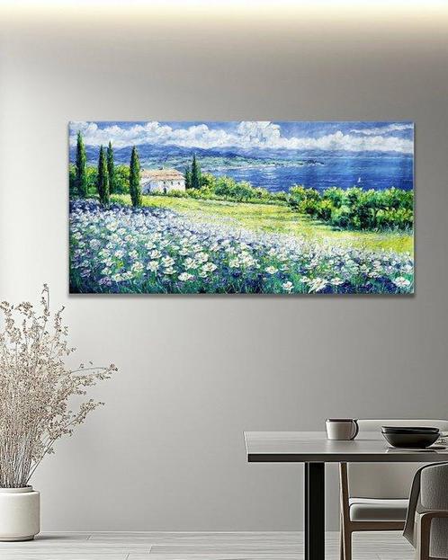 CleliaArt - Coastal Florals, Antiek en Kunst, Kunst | Schilderijen | Modern