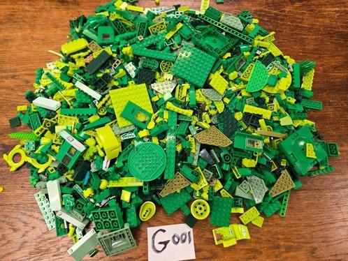 Lego Onderdelen - 1.5 kg netto groene lego assortiment G001, Kinderen en Baby's, Speelgoed | Duplo en Lego