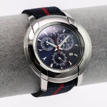 RSW - Swiss Watch - RSW4130-SF-9 - Blue/Red strap - Zonder