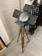 Lampadaire trépied (2) - Aluminium - Projecteur de cinéma, Antiek en Kunst
