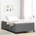 vidaXL Bedframe Lichtgrijs 120 x 200 cm Katoenen stof, Huis en Inrichting, Verzenden, Nieuw