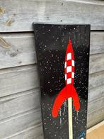 Gekleurde emaille bord Objectif Lune Belgische Emaillerie, Boeken, Stripverhalen, Nieuw