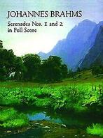 Serenades Nos. 1 & 2 (In Full Score): Partitur für ...  Book, Zo goed als nieuw, Not specified, Verzenden
