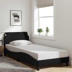 Bedframe 90x200 | Retour Deal | Zwart, Huis en Inrichting, 90 cm, Eenpersoons, Verzenden, Zwart