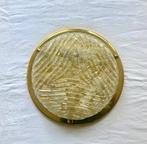 Hillebrand - Lamp - Messing, Glas - Hollywood Regency