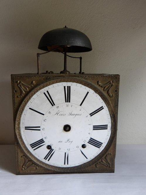 Horloge - Fer, Laiton - 1800-1850, Antiek en Kunst, Antiek | Klokken