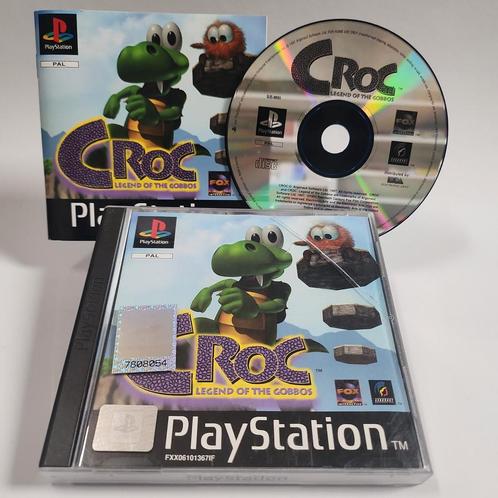 Croc Legend of the Gobbos Playstation 1, Games en Spelcomputers, Games | Sony PlayStation 1, Zo goed als nieuw, Ophalen of Verzenden
