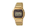 Casio Vintage Iconic A1000MGA-5EF - Polshorloge - 38 mm -, Handtassen en Accessoires, Horloges | Dames, Verzenden, Zo goed als nieuw