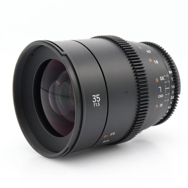 Samyang 35mm T1.5 MK2 VDSLR Nikon FX | Tweedehands, Audio, Tv en Foto, Foto | Lenzen en Objectieven, Zo goed als nieuw, Verzenden
