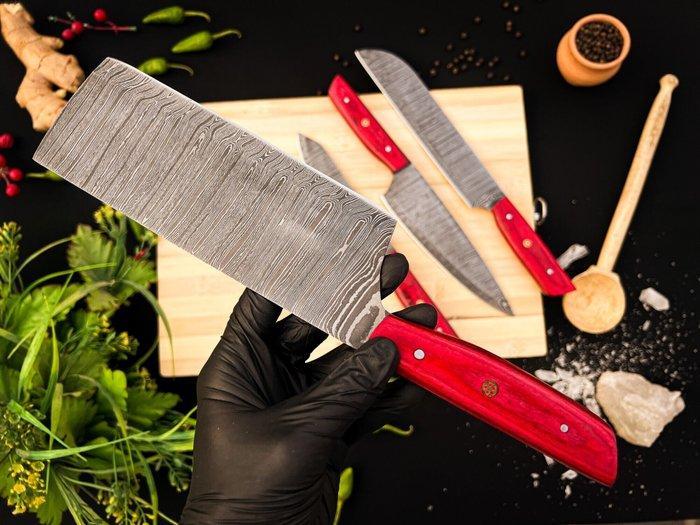 Keukenmes - Keukenmessen set Doel: dagelijks gebruik binnen, Antiquités & Art, Antiquités | Ustensiles de cuisine