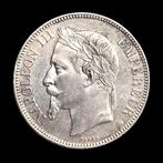 Frankrijk. Silver 5 Francs (Napoleon III) Coin 1869 (Zonder, Postzegels en Munten