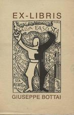 Giacomo Balla (1871-1958) - Ex-libris Giuseppe Bottai, Antiek en Kunst