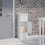 vidaXL Pakket Inwerpkoker Wit 44.5 x 29 x 110.5 cm Staal, Verzenden, Nieuw